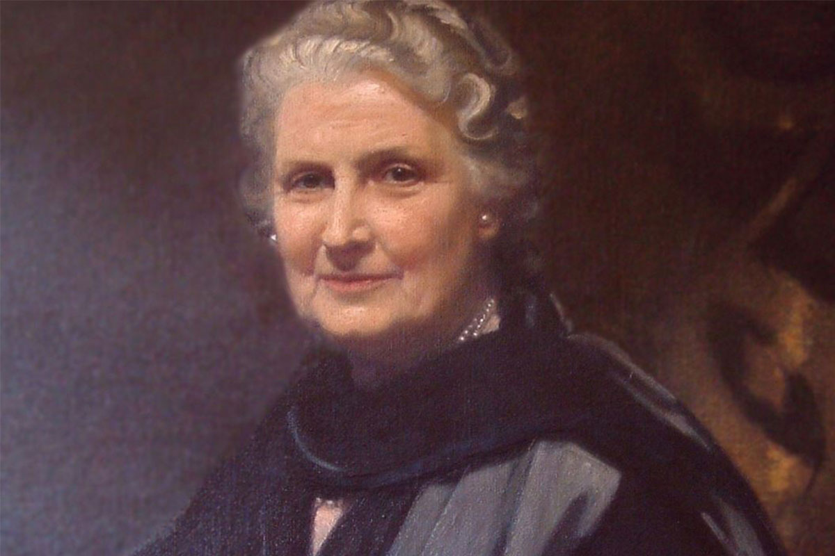 Maria Montessori Portrait