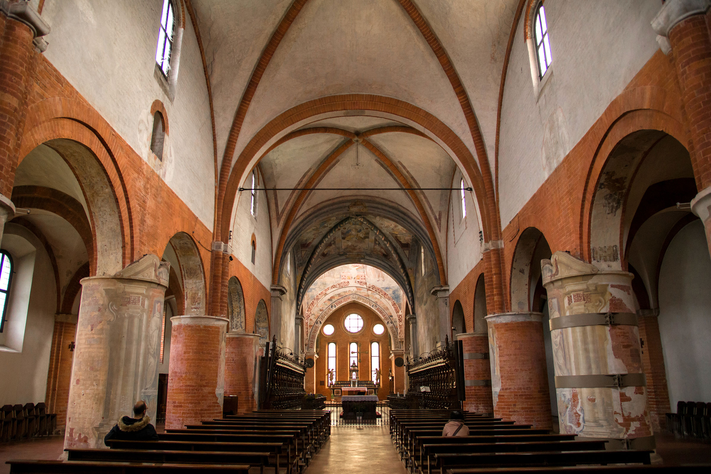 Interior of The Abbey at Chiaravelle 