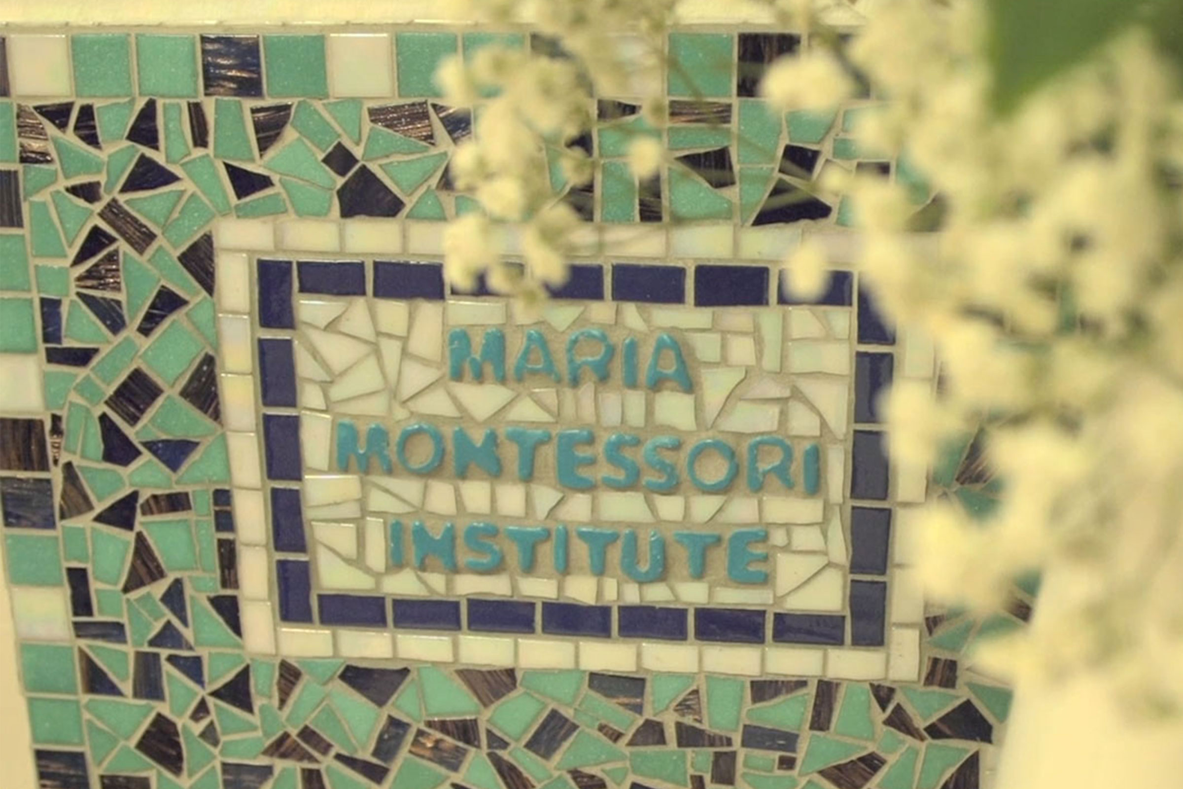 Maria Montessori Institute plaque