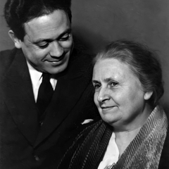 1930s Maria and Mario Montessori London, UK