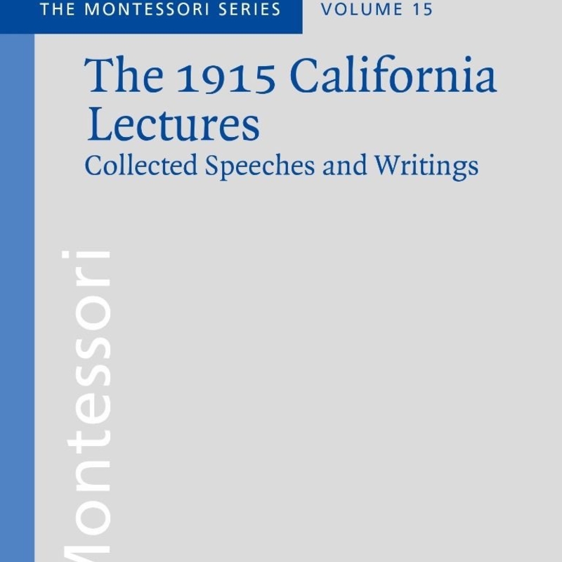 The 1915 California Lectures Book Cover