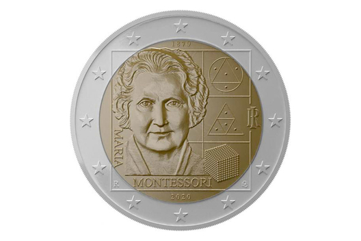 Commemorative coin Maria Montessori 150